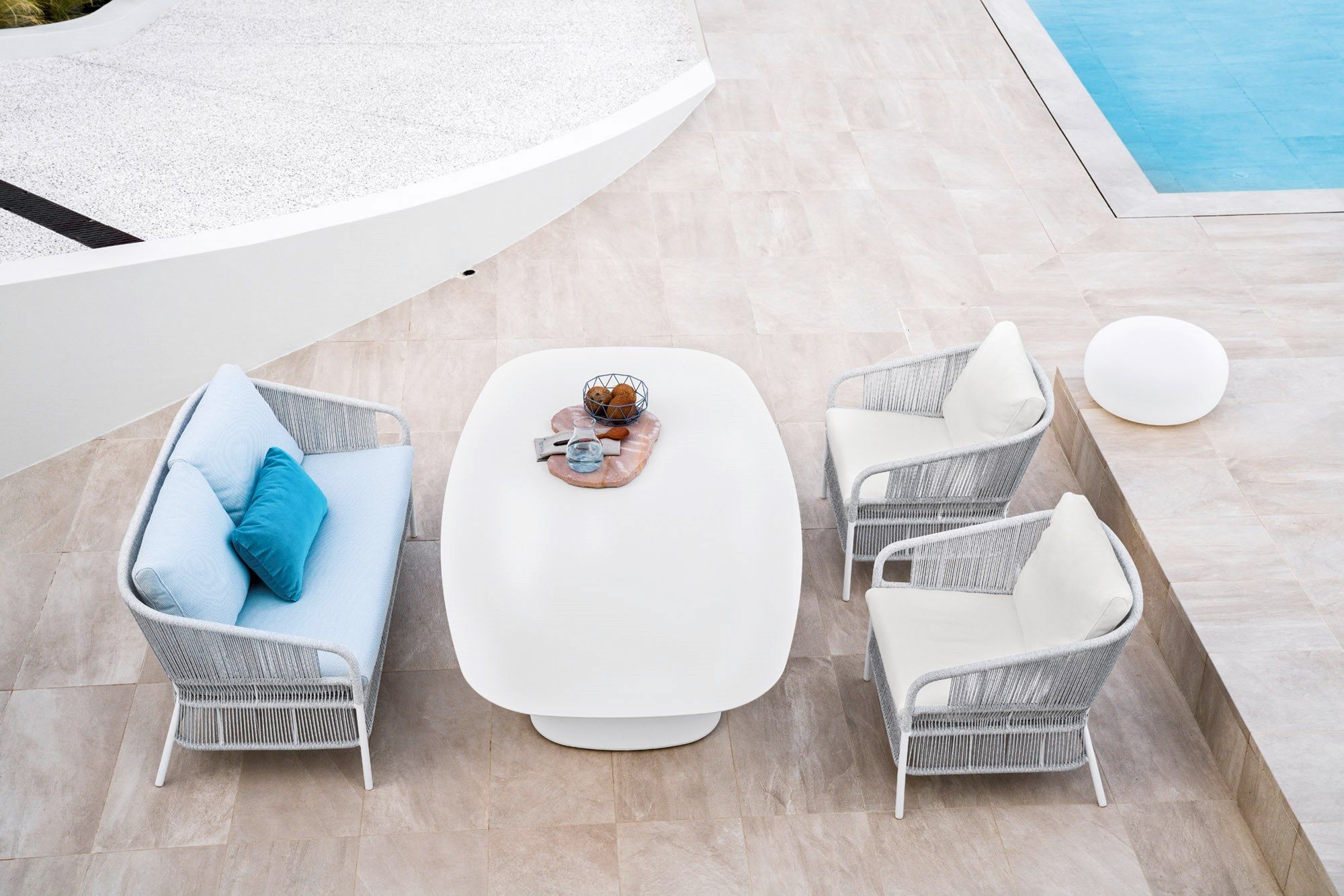 2-местный диван из синтетического волокна Varaschin Cricket ARCH-00129756 - Вид №6