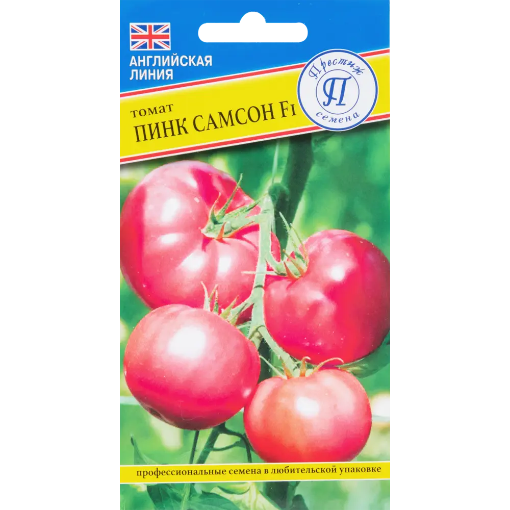 ПРЕСТИЖ СЕМЕНА Томат Пинк Самсон F1 - Розовые сахарные плоды для теплиц 83227235 STLM-0039533