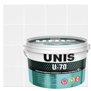 Затирка цементно-полимерная U-70 цвет белая 2 кг