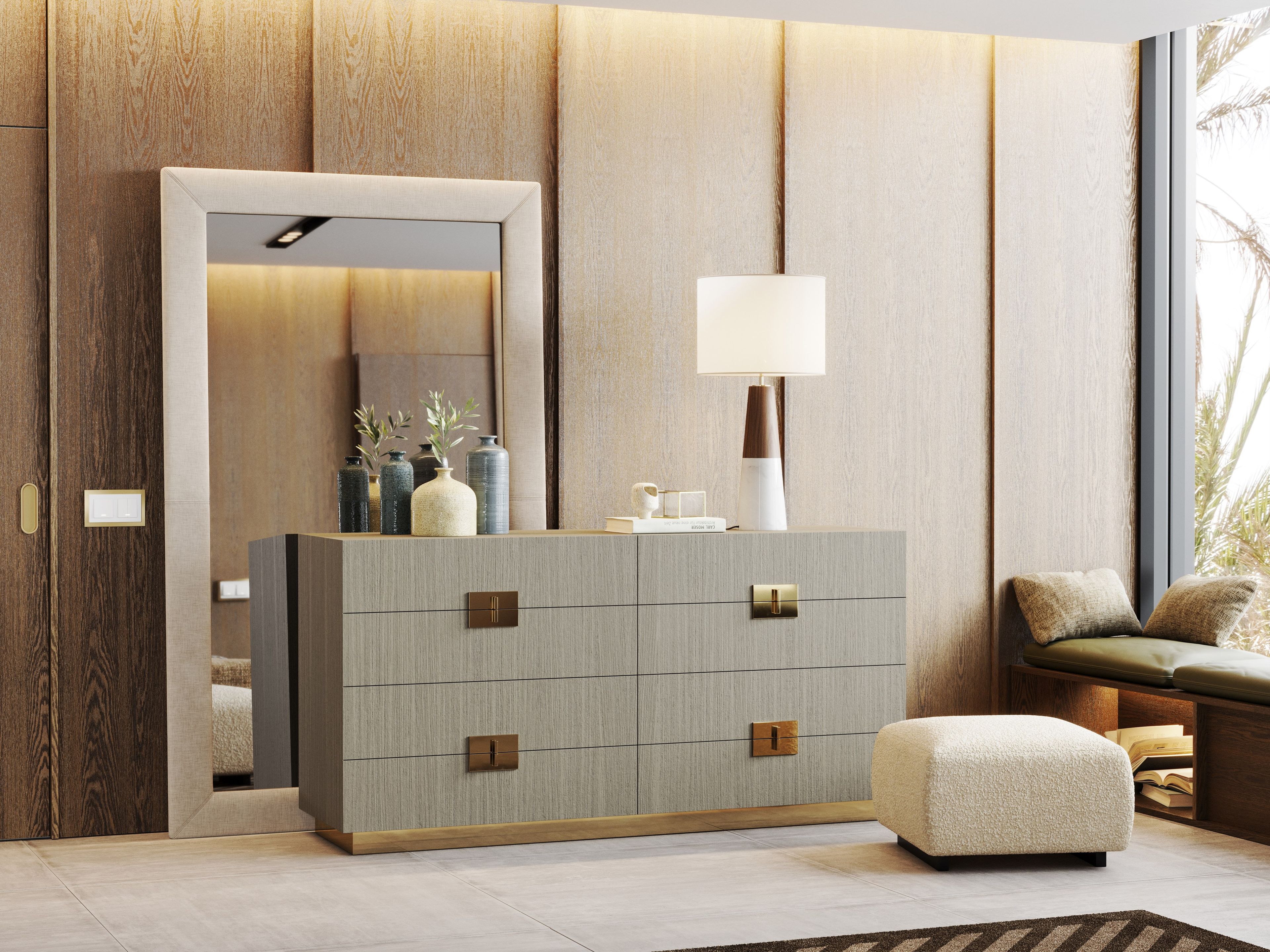 Прямоугольное напольное зеркало в рамке Laskasas ARCH-00137212 - Вид №4