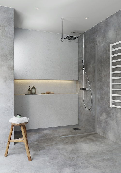 1450331 Igloo Pro Screen Настенный Фиксированный Прозрачное Стекло 80 Hafa Прозрачный 