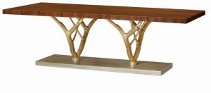 Ginger & Jagger Прямоугольный обеденный стол из ореха Earth to earth