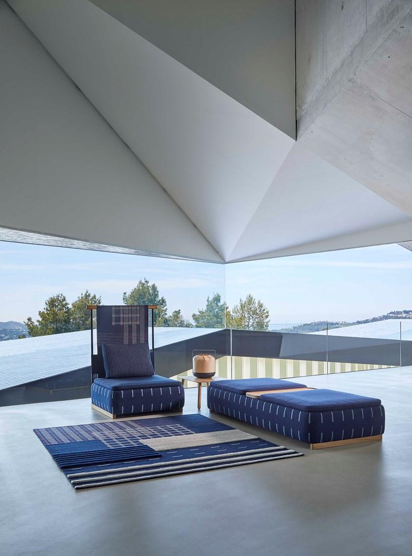 GAN Кресло из ткани с высокой спинкой Lan sun-id-1417965 - Вид №11