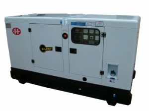 Генератор газовый Амперос АГ 50-Т400 в кожухе
