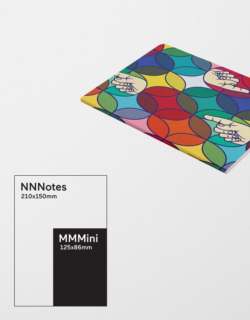 PPPattern Бумажный блокнот Nnnotes / mmmini sun-id-1380169 - Вид №1
