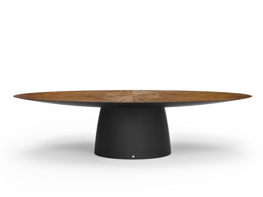 Овальный стол из стекловолокна с мраморным верхом GANSK MAGNA ARCH-00112162 - Вид №9