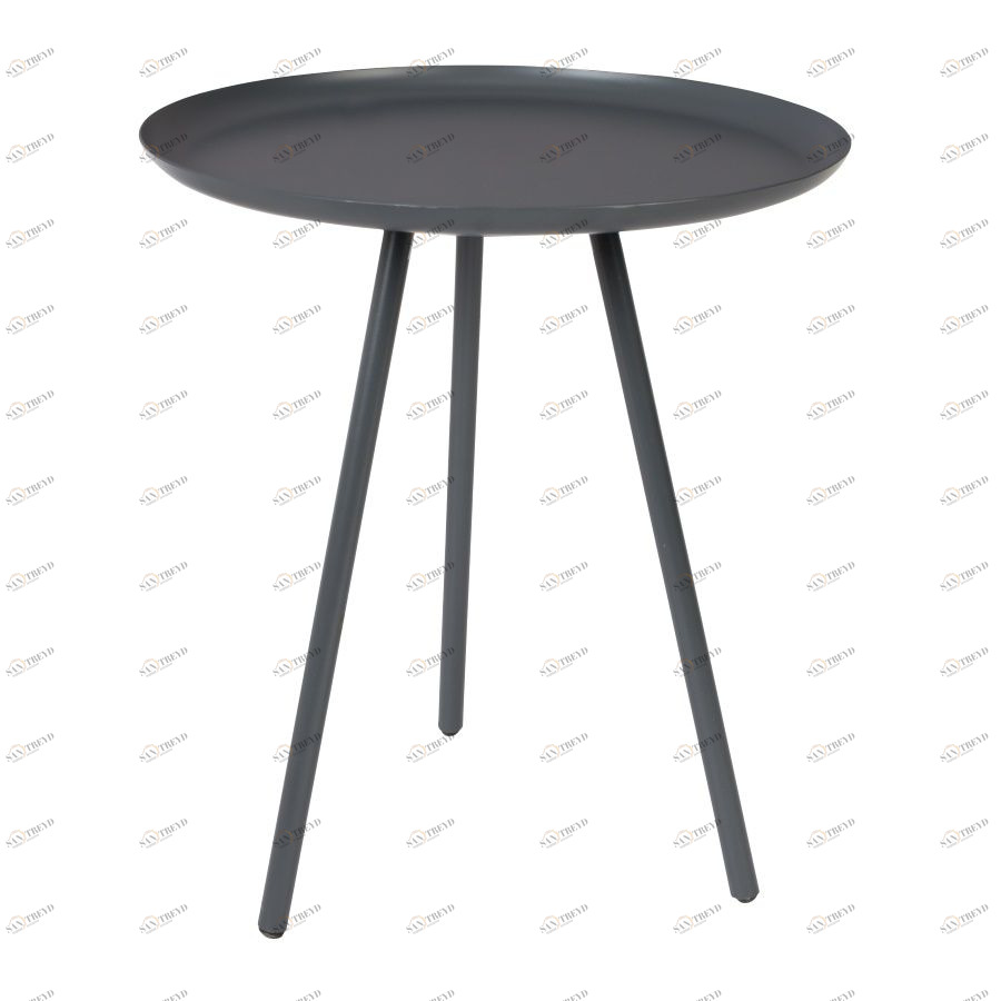 Столик Frost черный White Label Living 2300066