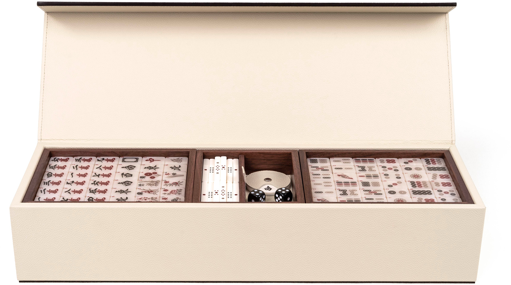 Маджонг - 22X34XH4 см / галька-кожа_темно-серый