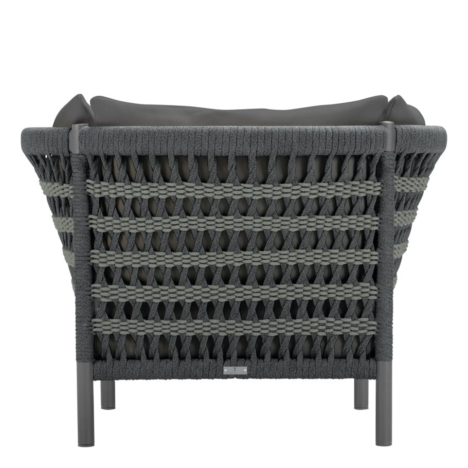 Кресло из морской веревки с подлокотниками JANUS et Cie Anatra ARCH-00073736 - Вид №16