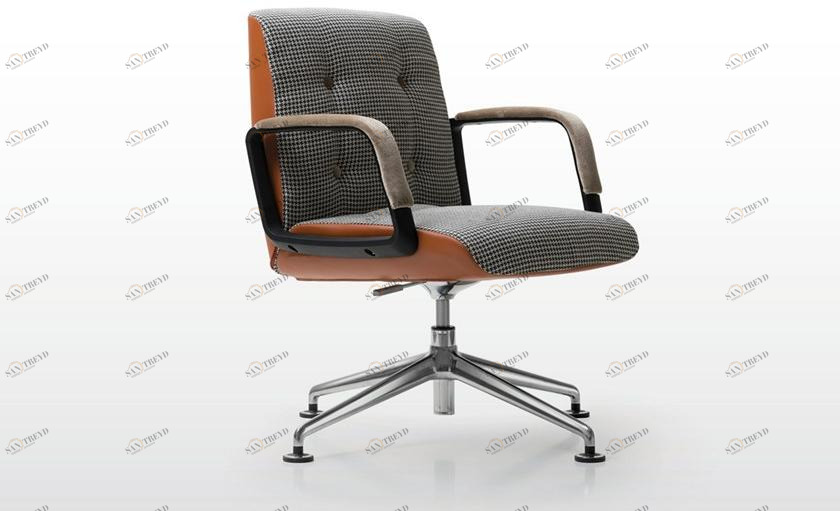 Quinti Sedute Стул для руководителя из ткани с 4 спицами Charles sun-id-1410363