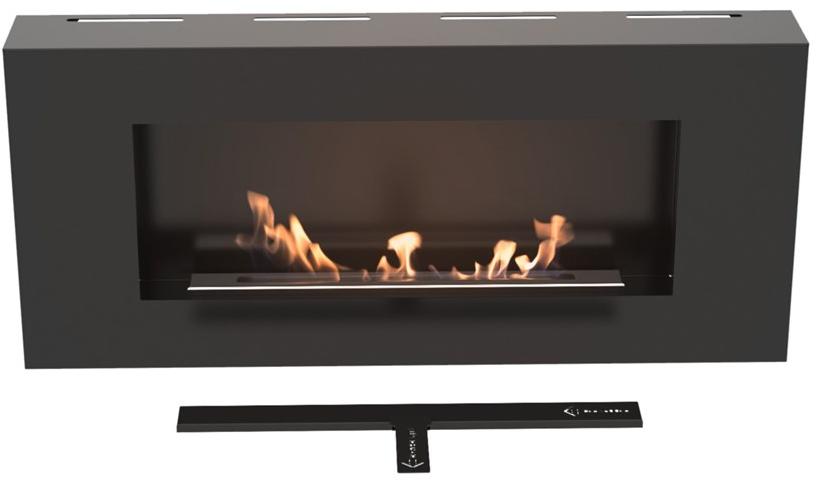 Kratki Настенный камин из стали на биоэтаноле sun-id-1515153 - Вид №2