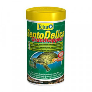 ПР0016165 Корм для черепах ReptoDelica Grasshopers лакомство для водных черепах кузнечики 250мл TETRA