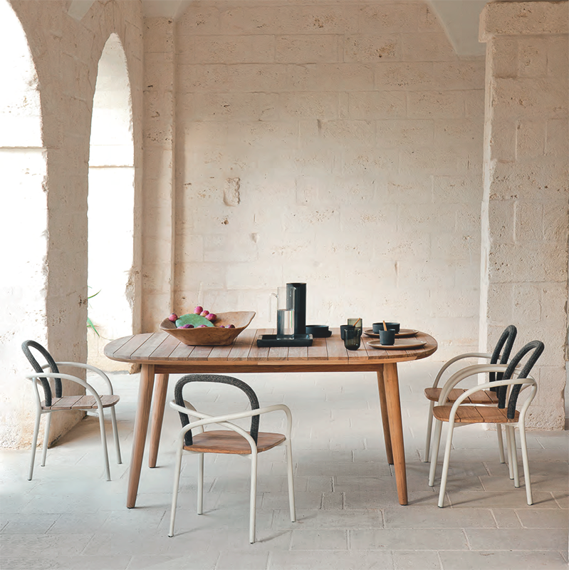 Стол LES ARCS UNOPIU LSTA140 Unopiù 