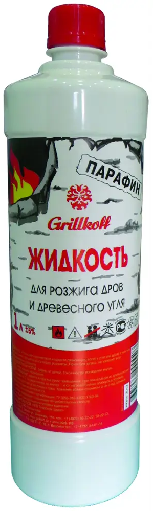 GRILLKOFF - Жидкость для быстрого розжига 1 литр 11067542