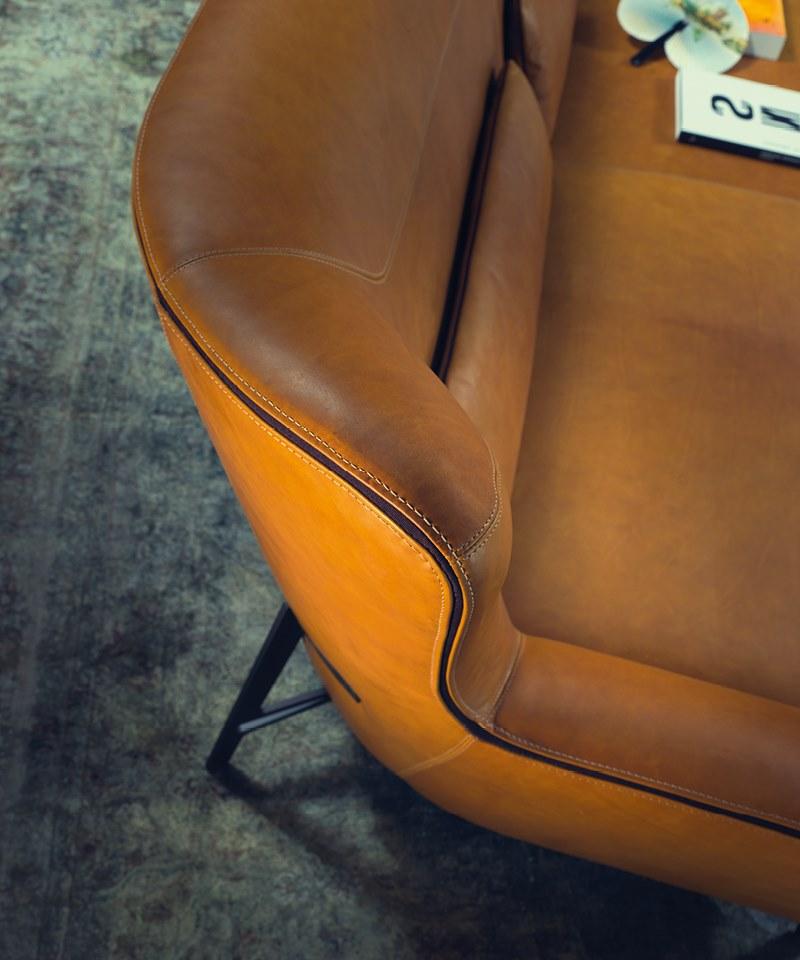 Borzalino Секционный кожаный диван Harmony sun-id-1433174 - Вид №1