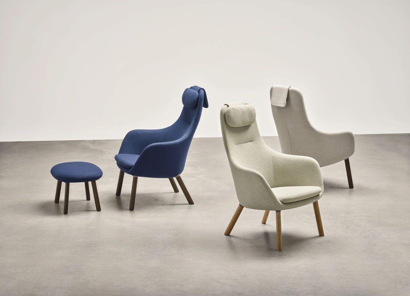 Тканевая мягкая подставка для ног VITRA HAL Lounge ARCH-00085800 - Вид №46