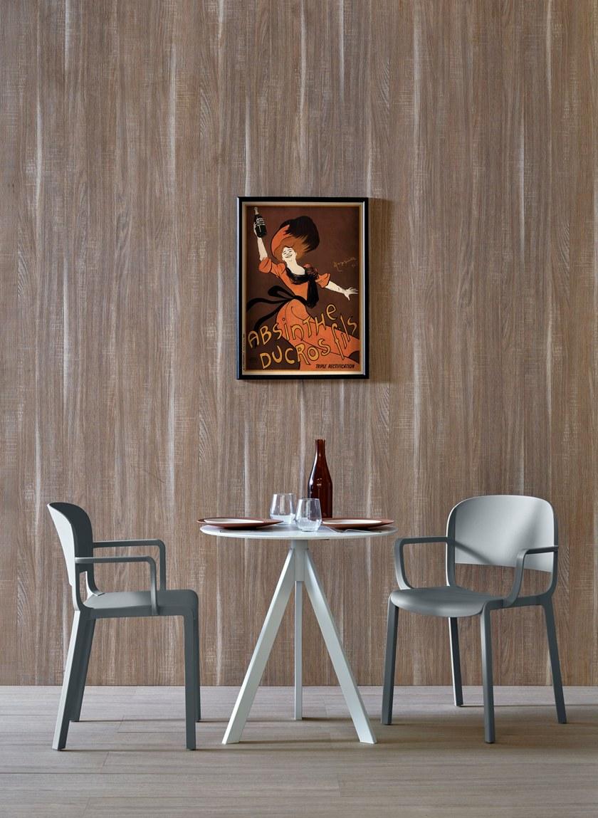 Pedrali Стул полипропиленовый с подлокотниками Dome 265 - Вид №9