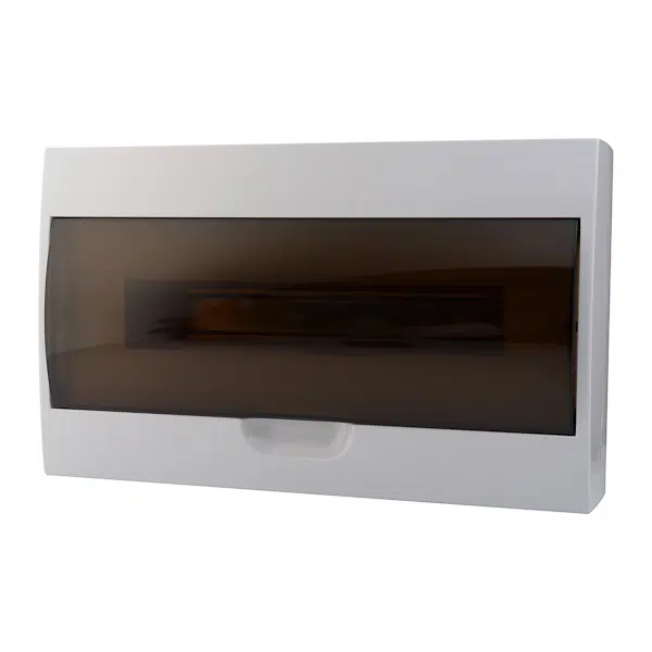 LUXRAY Бокс с прозрачной крышкой ЩРВ-П-18 для внутренней установки 18-и модульных устройств LEZARD 730-2000-018