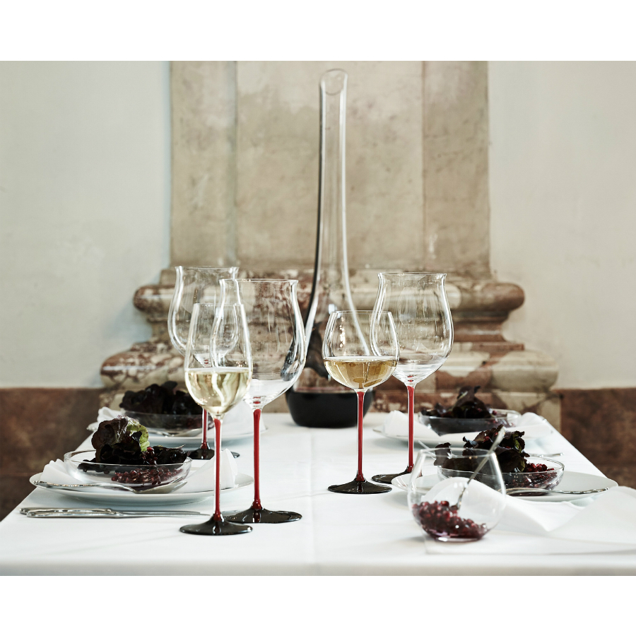 Декантер Horse, 1,766 л, бессвинцовый хрусталь с черной полосой Riedel 410113 - Вид №1