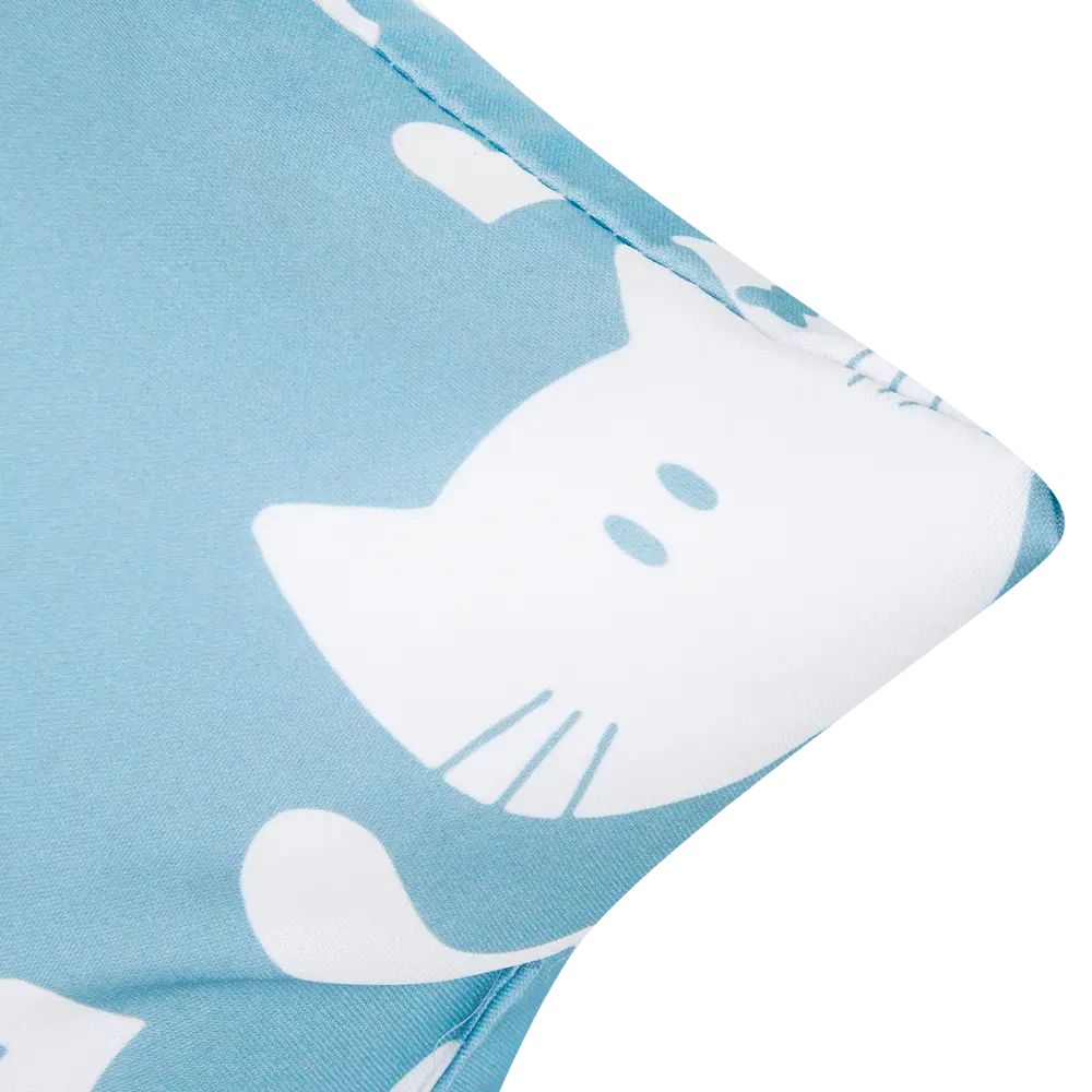 Подушка «Котик» 40х40 см цвет синий SEASONS STLM-2205700 - Вид №2