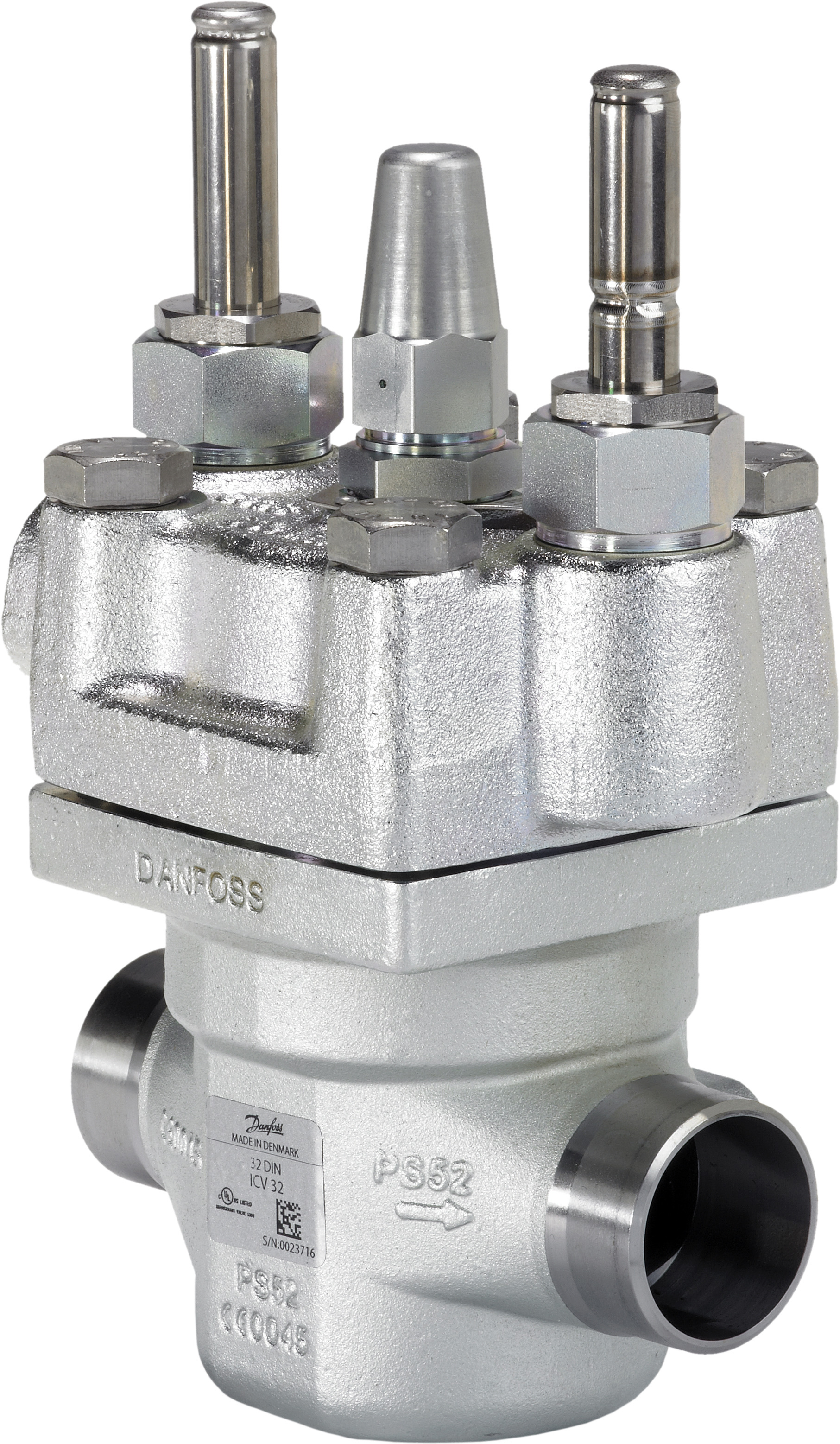 Danfoss ICLX — двухступенчатые клапаны ICLX 65 (D 80) Клапан соленоидный 027H8040  - Вид №4