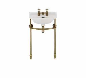 Gentry Home Таз большой белый Victorian Бронза GH102204