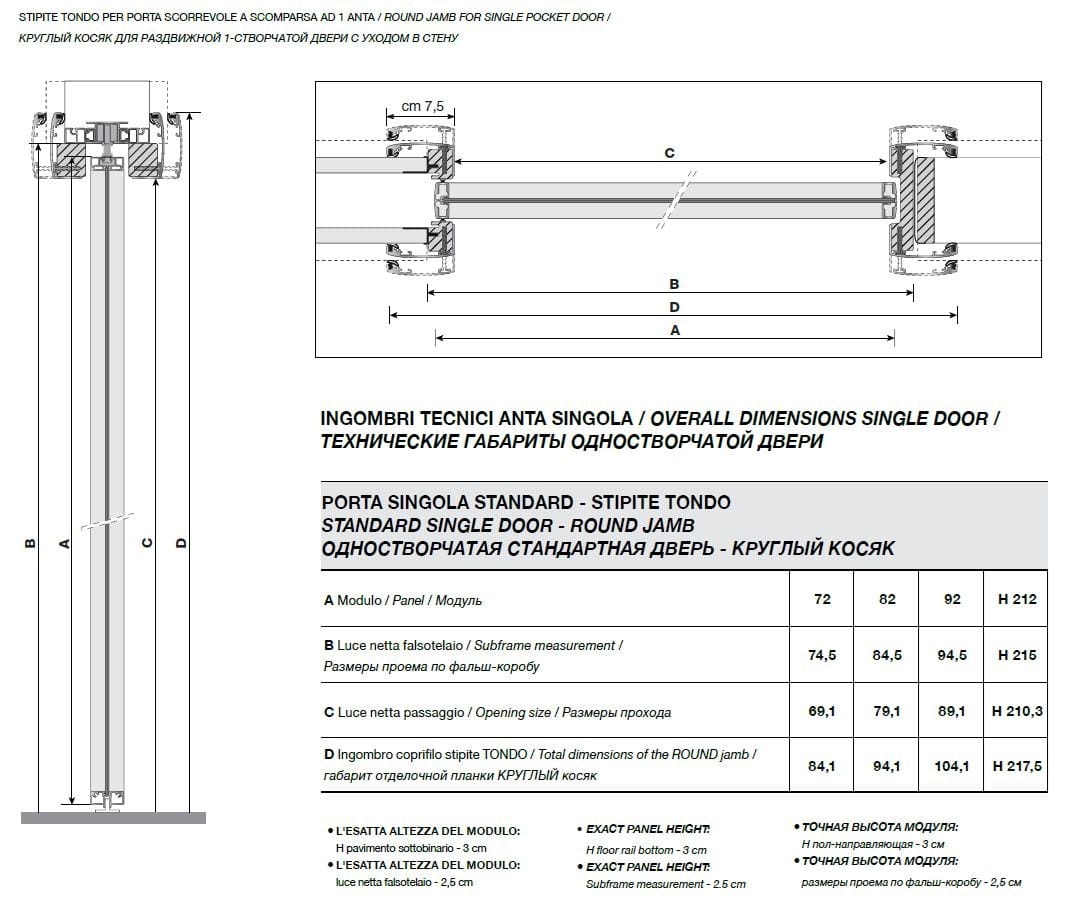 Дверь из матового стекла Longhi Aluminiun Chic-Doors ARCH-00080272 - Вид №5