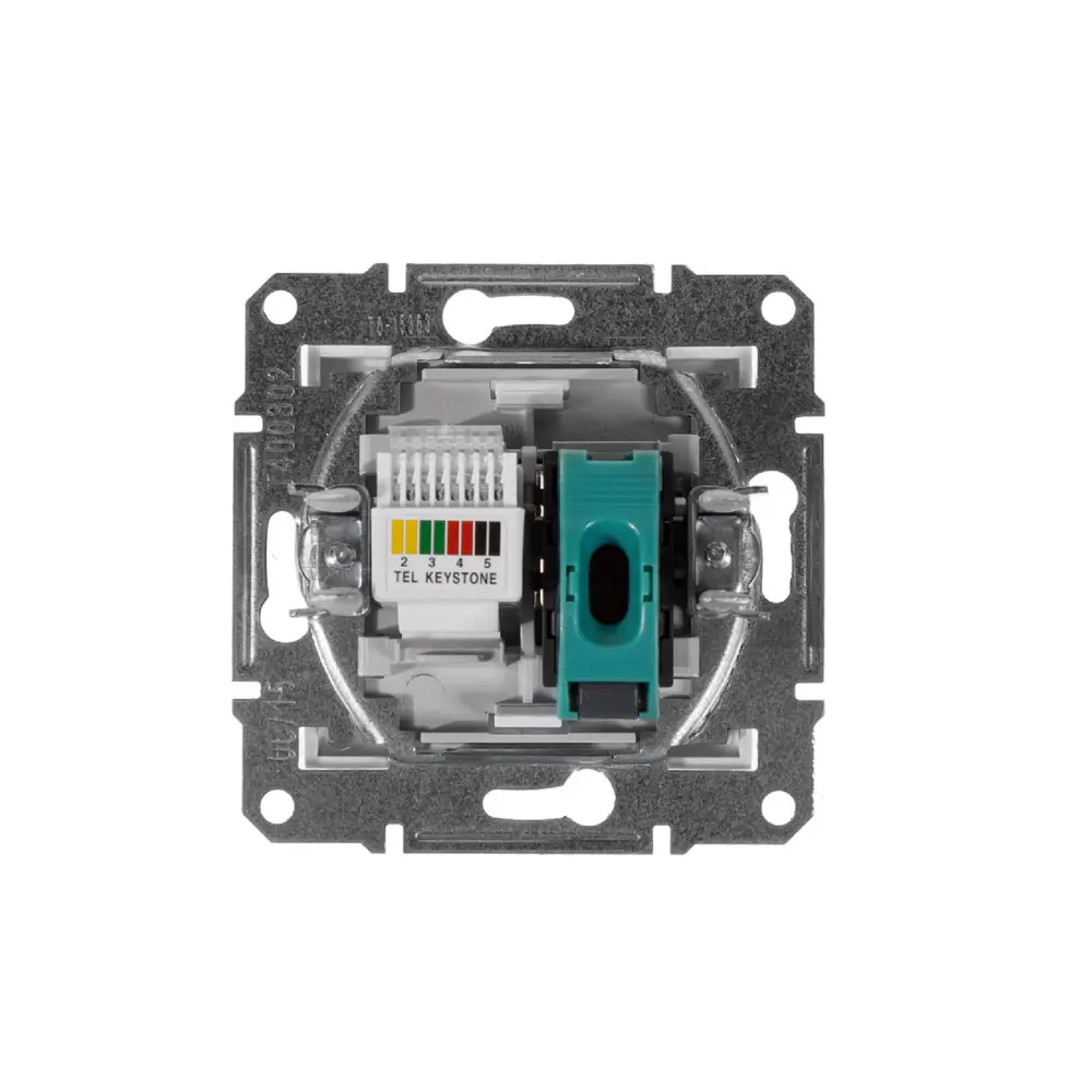 Розетка компьютерная Schneider Electric Sedna, компьютер/телефон, цвет белый 13368912 STLM-2117748 - Вид №1