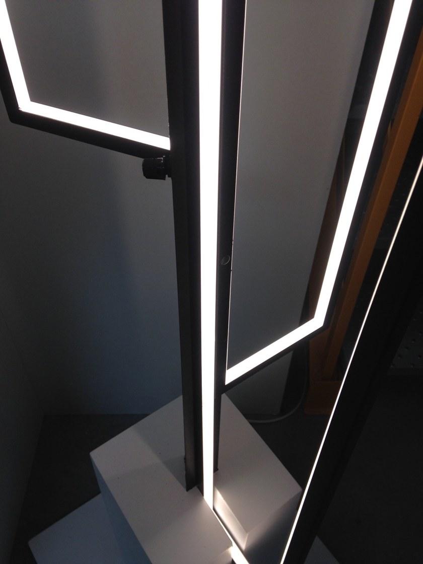 Cinier Торшер из стали со светодиодной подсветкой Mirè Cinier-mirévertigo - Вид №3