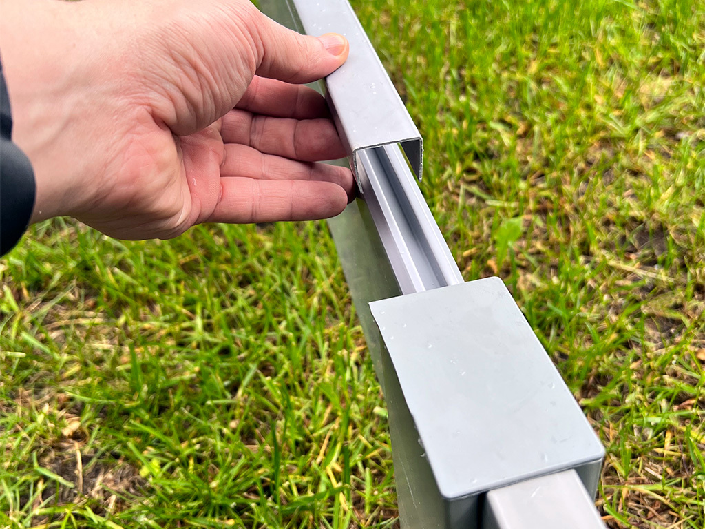 Грядка ПВХ 3х1м, высота 14 см ГеоПластБорд GPBST-134 - Вид №6