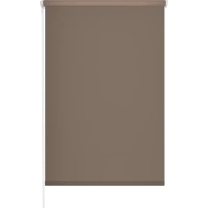 Штора рулонная блэкаут Midnight 60x175 см коричневая