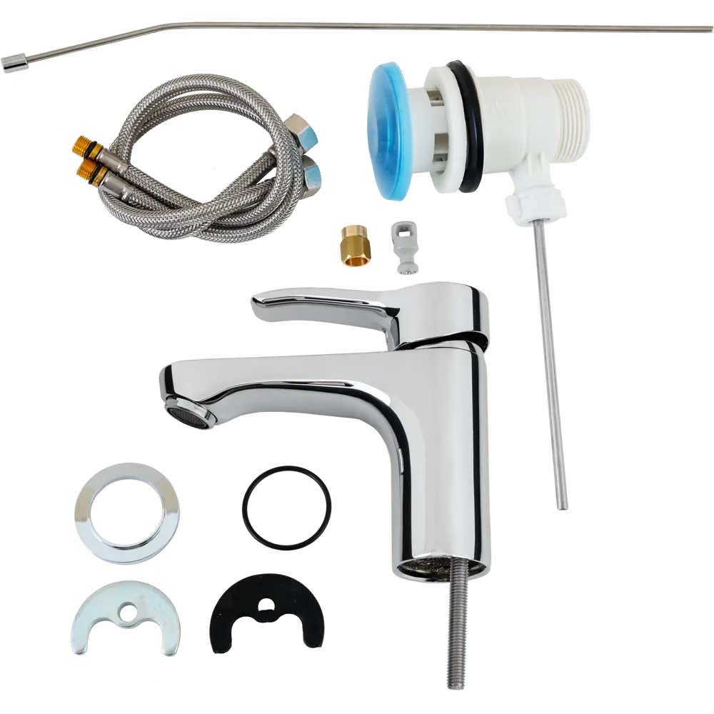 Смеситель для раковины Ideal Standard Oglio однорычажный цвет хром 82640752 STLM-2001401 - Вид №2