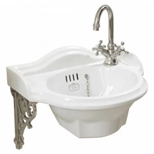 Cs-ch-042 Подвесная раковина настенная овальная Traditional Bathrooms Richmond белая