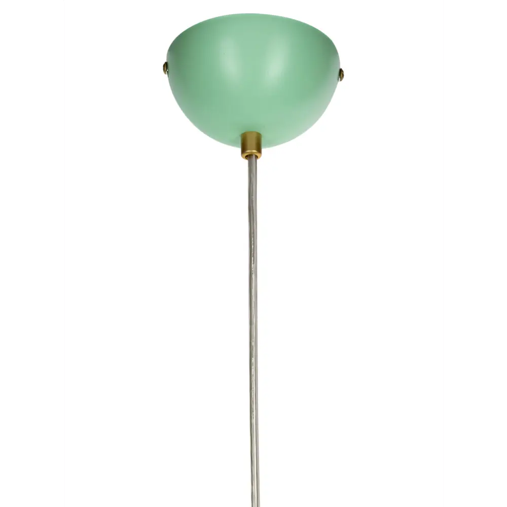 Люстра подвесная «Morila Green», 1 лампа, 10 м², с диммером, цвет зеленый LAMPLANDIA STLM-2032738 - Вид №2