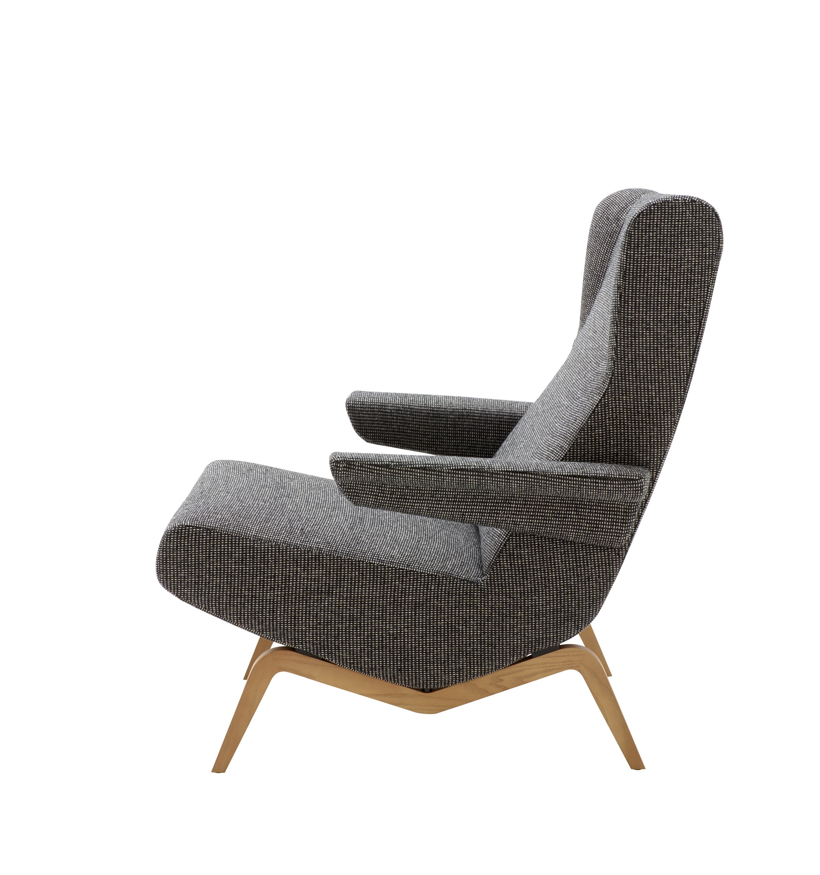 Тканевое кресло с подлокотниками Ligne Roset Луки ARCH-00034117 - Вид №1