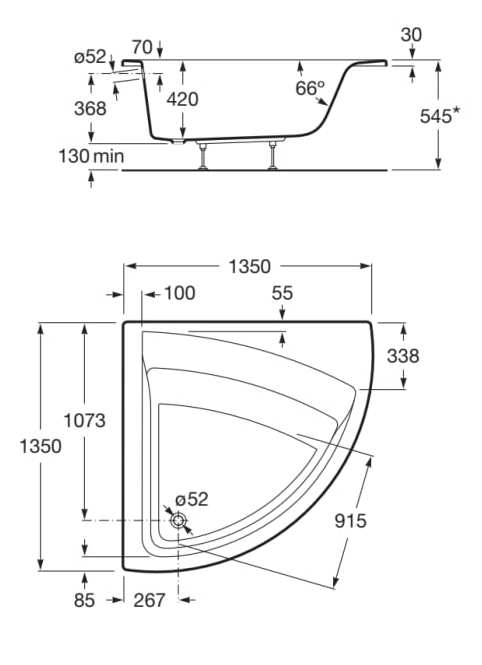 Встраиваемая акриловая угловая ванна с гидромассажем Roca Easy ARCH-00066605 - Вид №2