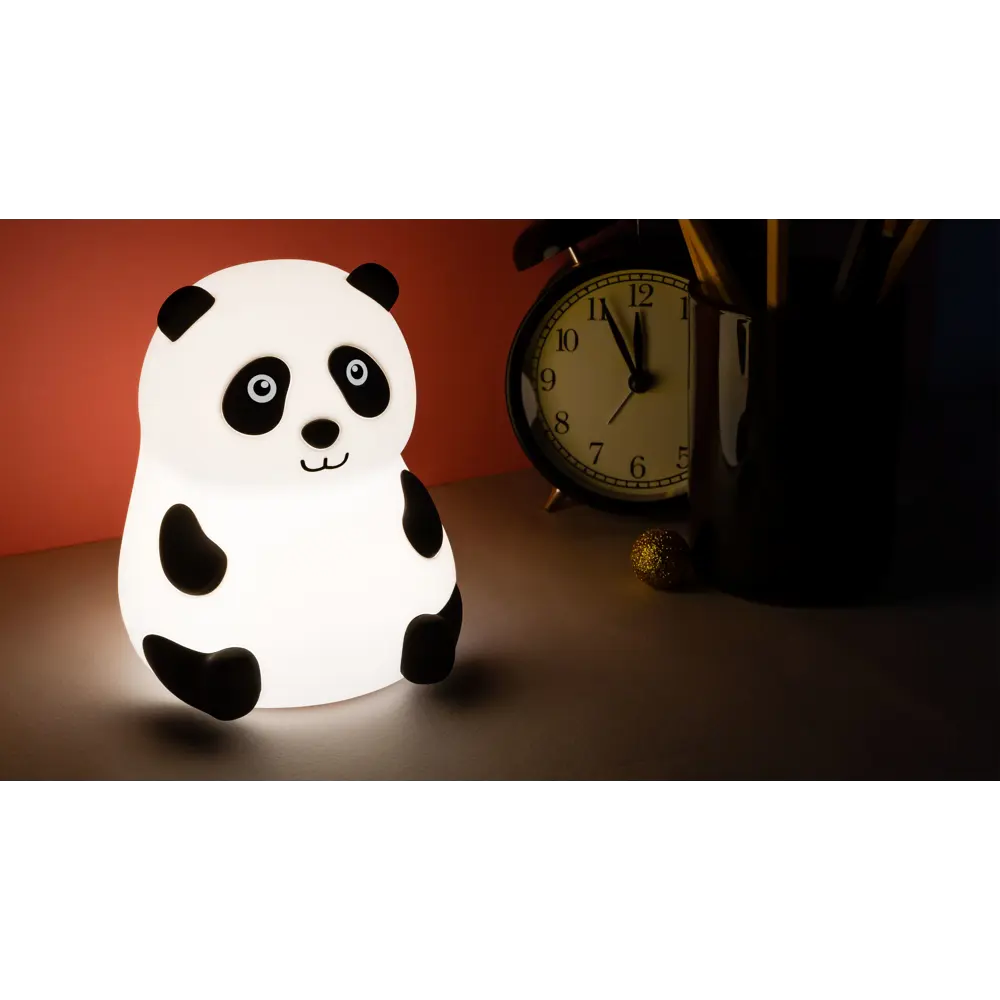 Светильник детский Rombica LED Panda, RGB свет, разноцветный STLM-2047249 - Вид №2