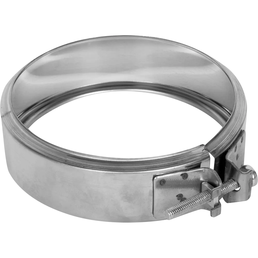 Хомут соединительный Ferum 120x0.5 мм нержавеющая сталь 17135577 STLM-2055078 