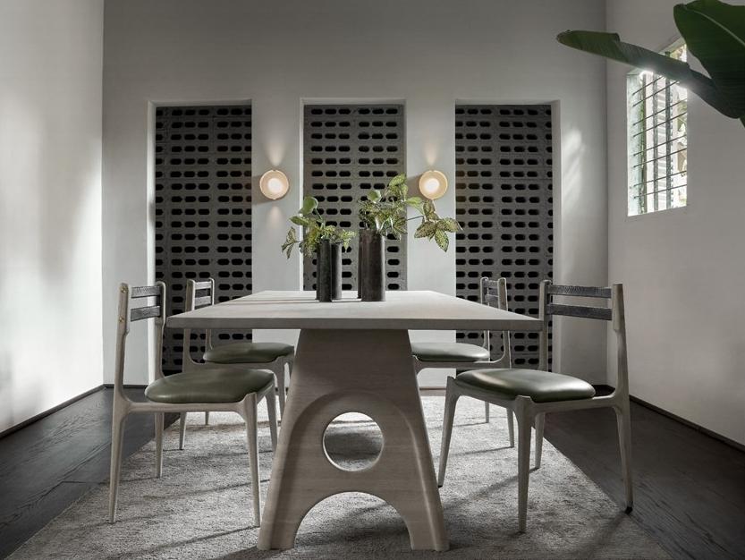 District Eight Стул из дуба со встроенной подушкой  M2011  - Вид №5