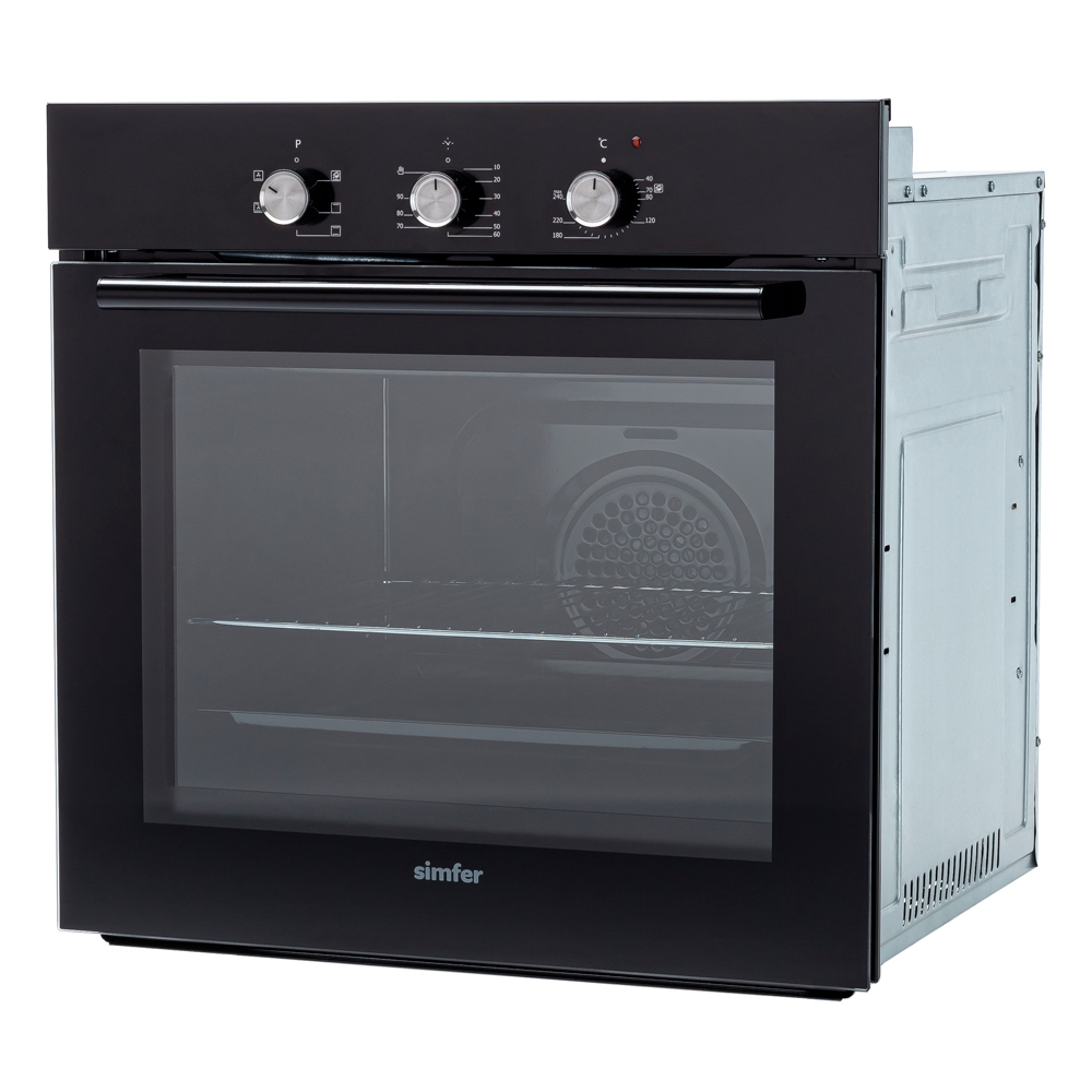 9240915 Электрический духовой шкаф Simfer B6EB16001 черный STDN-0092415 - Вид №2