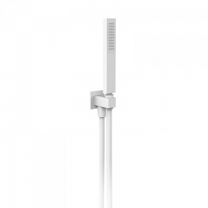 05040109 PREMIUM Квадратный комплект розетка + Пиксель ручной душ Белый GRB MIXERS