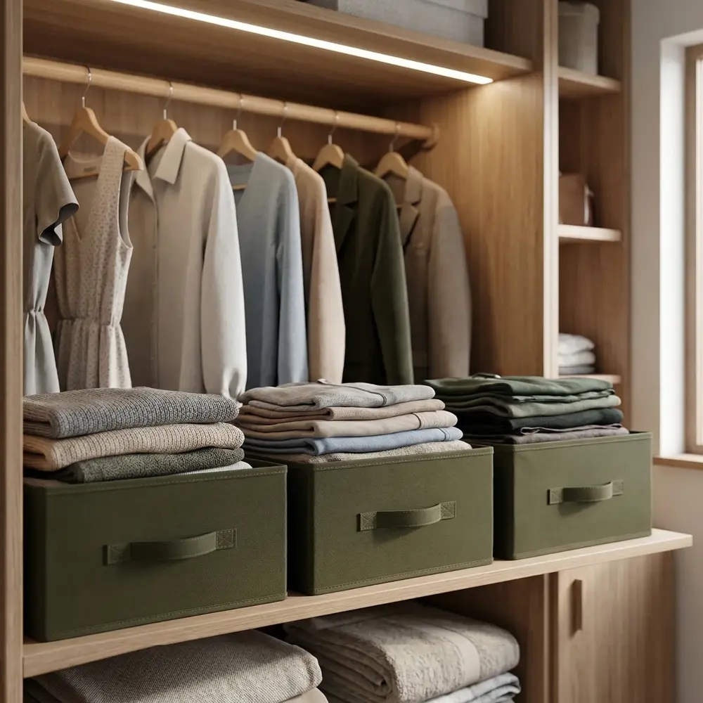 Короб-органайзер Тайга зелен М KONSENSA STLM-2105574 - Вид №4