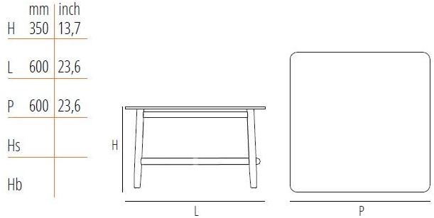 Wiener GTV Design Квадратный мраморный журнальный столик Single curve sun-id-1406311 - Вид №7