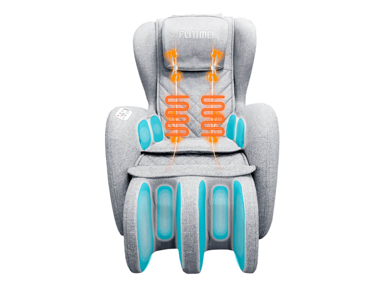 Массажное кресло KO F-377 GRAY FUJIMO sun-id-2008177 - Вид №1