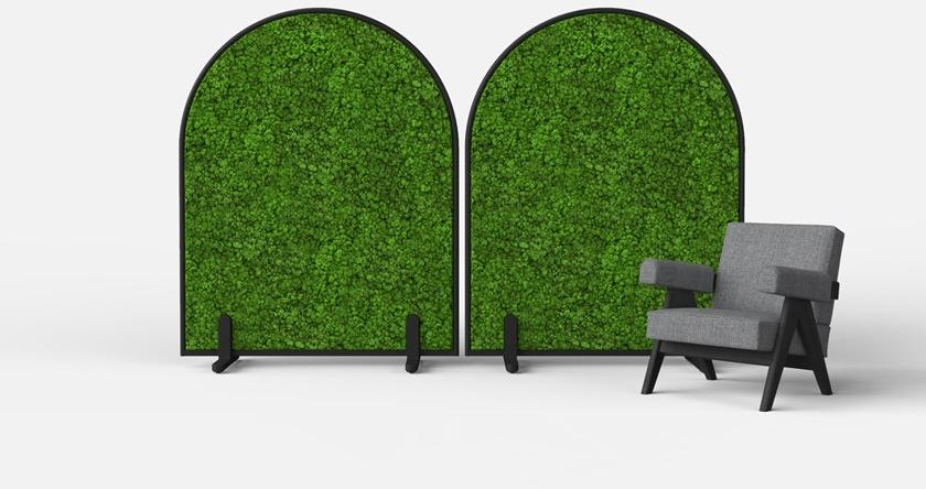 GREEN MOOD Звукопоглощающая офисная перегородка на колесах Design sun-id-1433653 - Вид №2