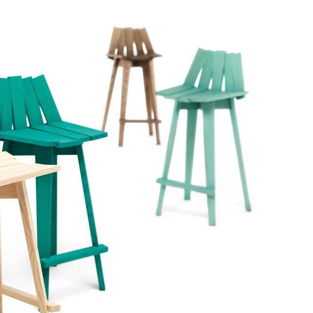 Табурет из ясеня Mogg FRANK ARCH-00046665 - Вид №5