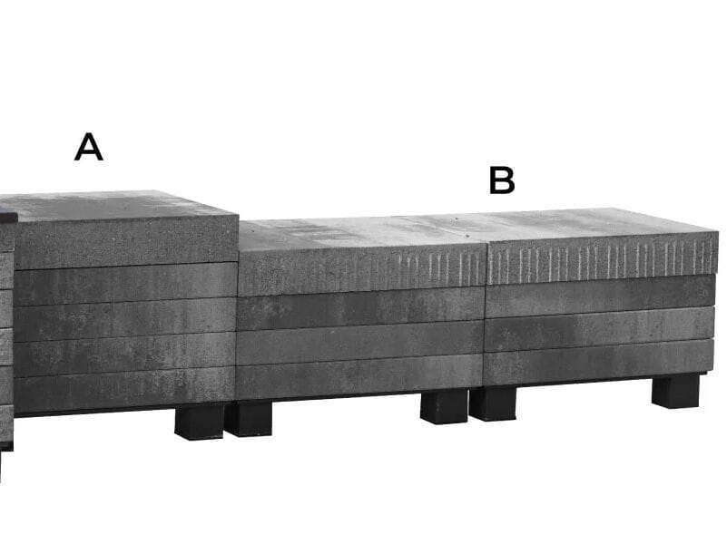 Модульная каменная скамья Tegolaia Beton ARCH-00052043