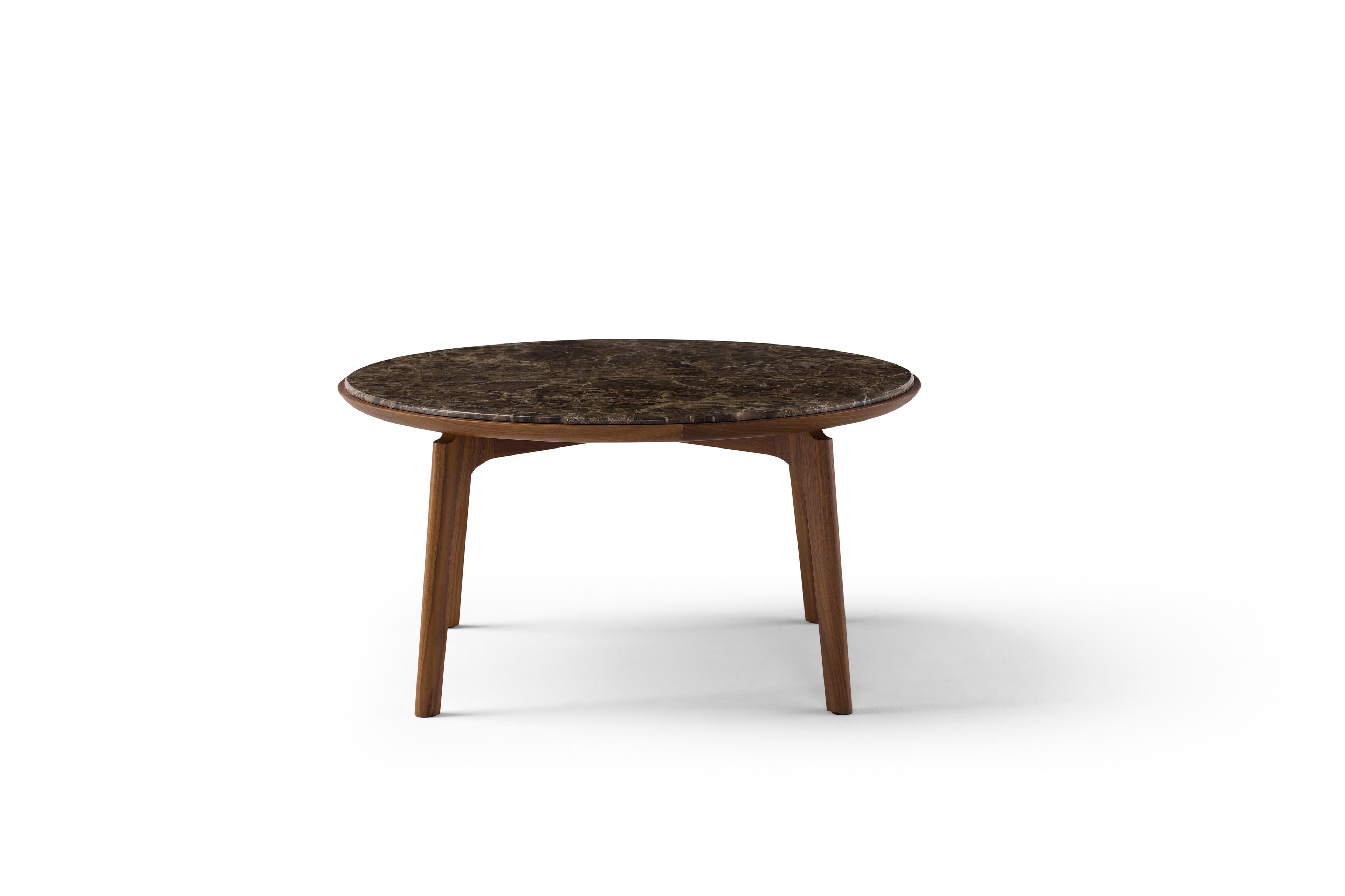 Мраморный круглый журнальный столик Amura Ольга ARCH-00062372 - Вид №2