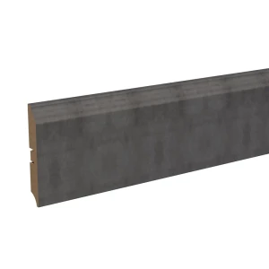 Плинтус напольный КП-204-80 МДФ 16 мм 2.05 м цвет лофт тёмный