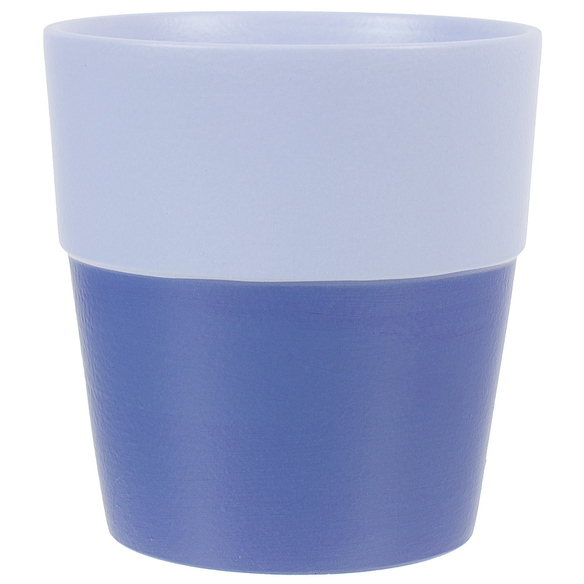 18874806 Кашпо Форева Твилинг ø18 h19 см v2.9 л керамика синий/голубой Santreyd 